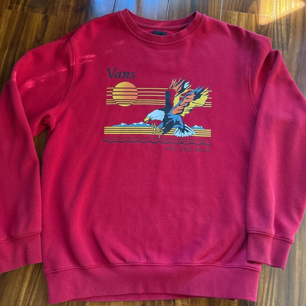 Vans crewneck off the wall sweatshirt